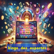 bingo dos esportes para imprimir